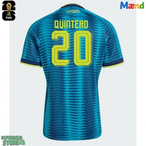 Colombia Juan Fernando Quintero #20 Replika Udebanetrøje VM 2026 Kortærmet